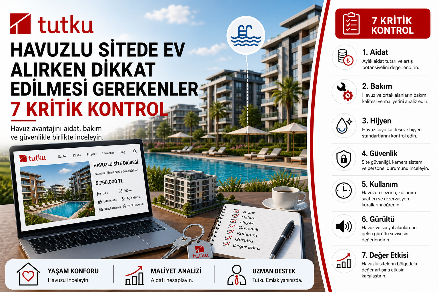 Havuzlu Sitede Ev Alırken Dikkat Edilmesi Gerekenler