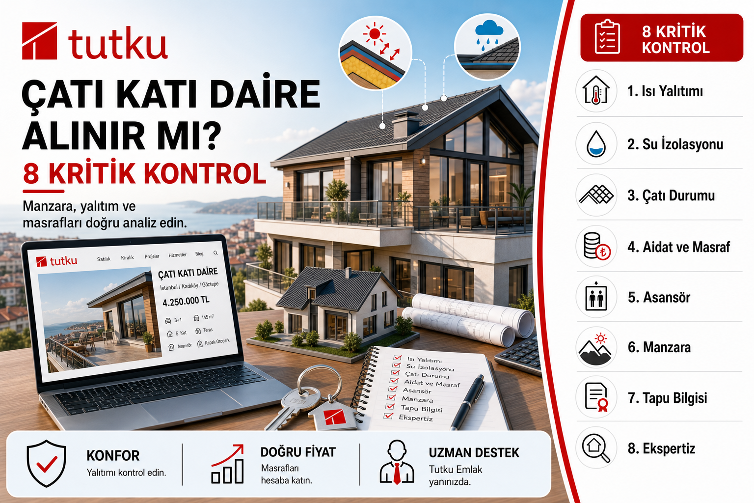 Çatı Katı Daire Alınır mı?