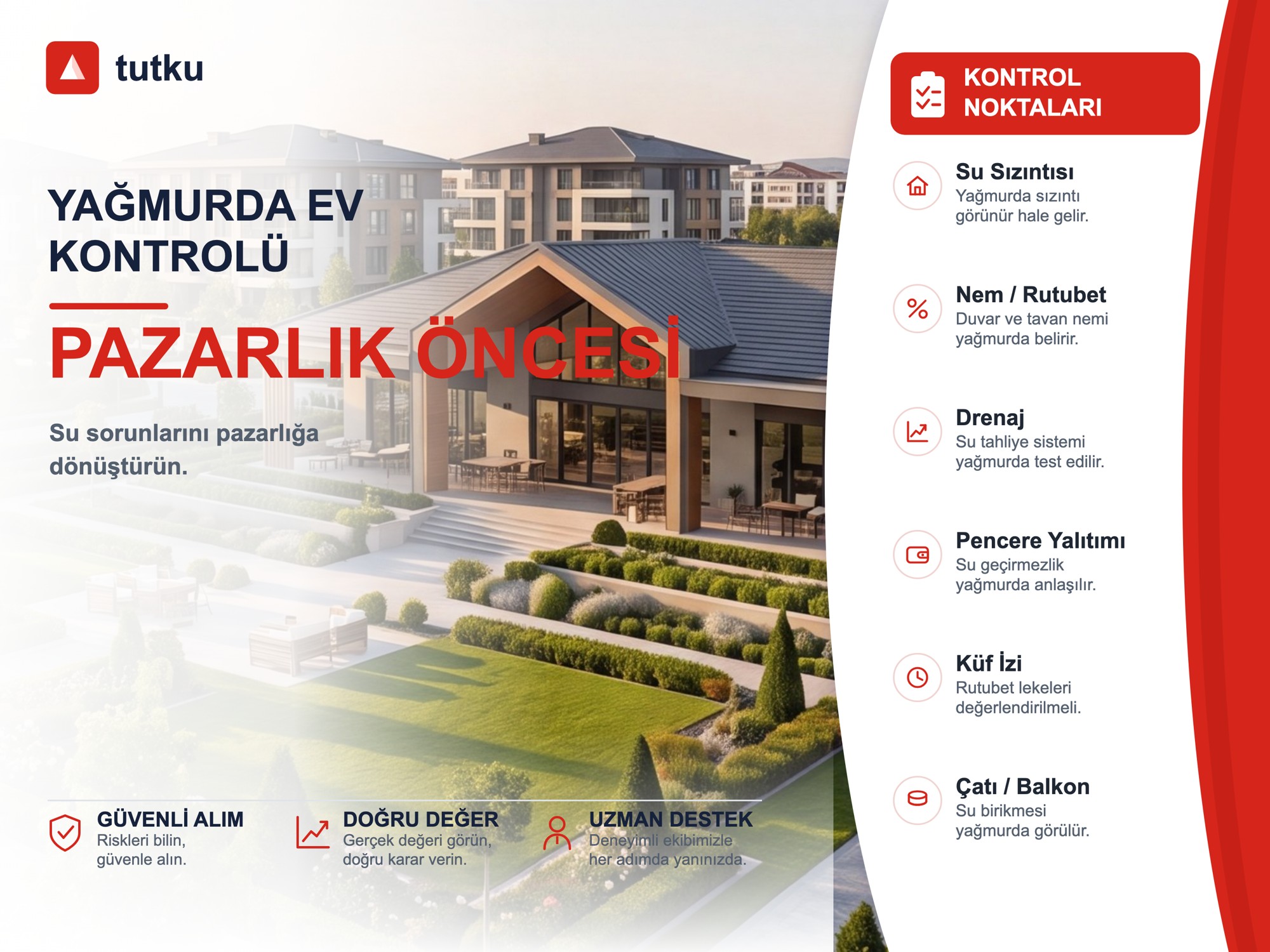 Yağmurlu Havada Ev Kontrolü Pazarlık Öncesi Nasıl Analiz Edilir?